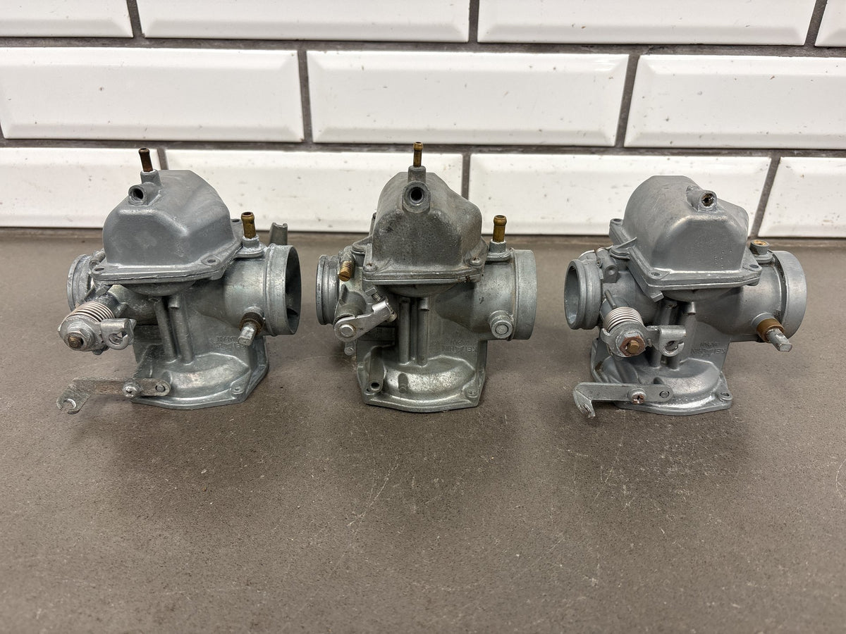 1971 Honda CL350 Carburetors Lot of 3 with Rebuild Parts OEM