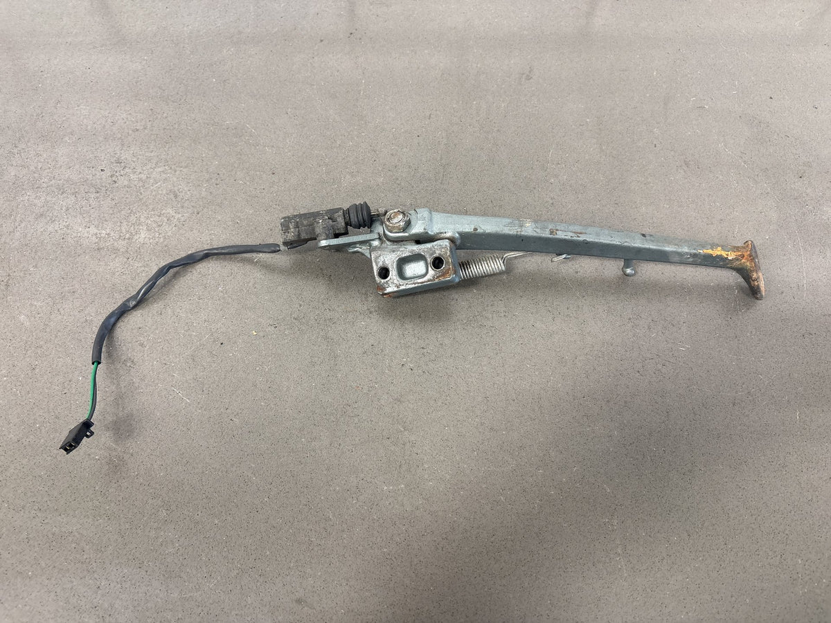 1990-1993 Kawasaki ZX-11 ZX1100C Kickstand Bracket Switch Gray OEM 34024-1249