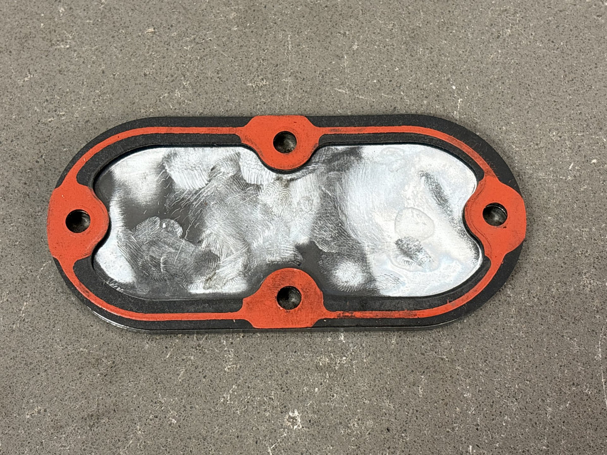 00-06 Harley Heritage Softail FLSTC Primary Inspection Cover Chrome OEM 60572-86