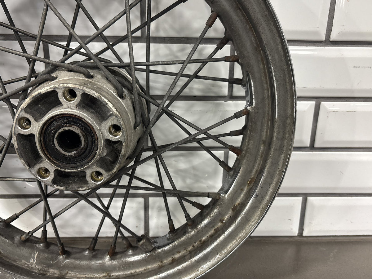 03-07 Harley Softail FL 03-05 FX Rear Wheel 16x3 40 Spoke Chrome 3/4" Axle OEM