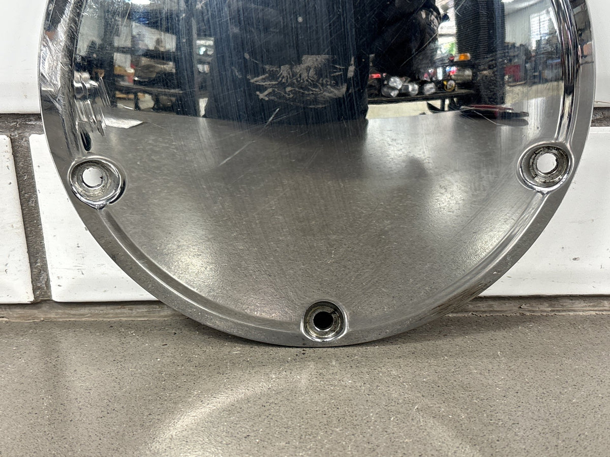 00-06 Harley Heritage Softail FLSTC 99-06 Road King Derby Cover Chrome 60668-99