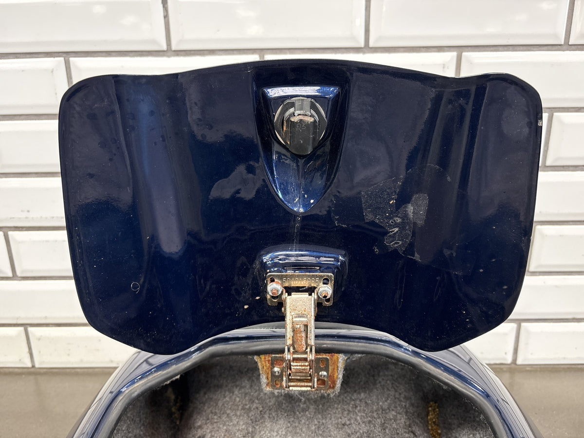 2006-2024 Yamaha FJR1300 Corbin Smuggler Trunk Blue Backrest No Key