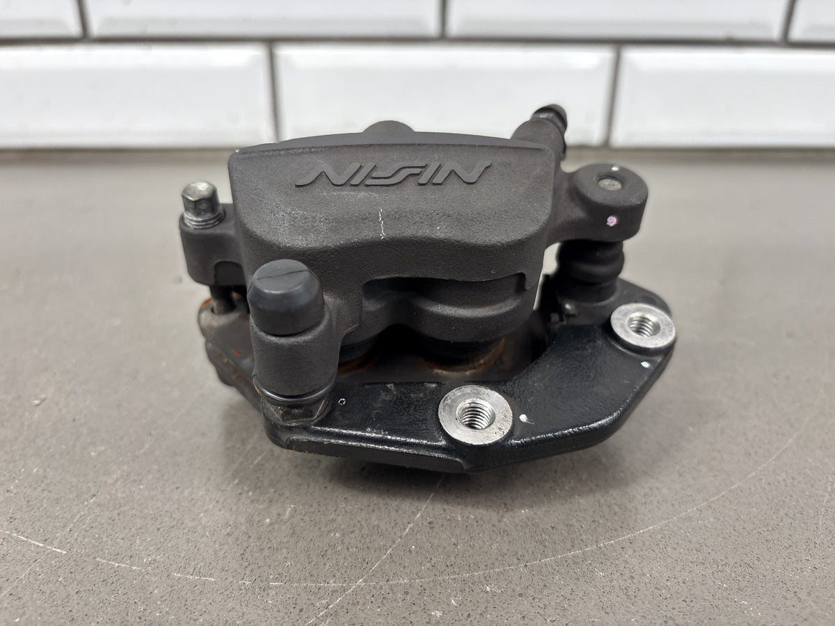 17-25 Kawasaki Ninja 650 EX650 Left & Right Front Brake Calipers (Gray Nissin)