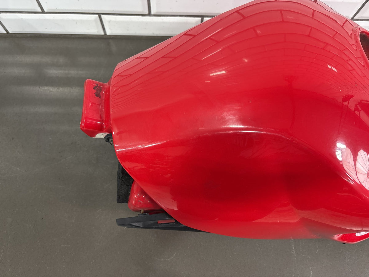 2005-2010 Triumph Sprint ST1050 OEM Fuel Gas Tank Assembly Red Sprint ST 1050