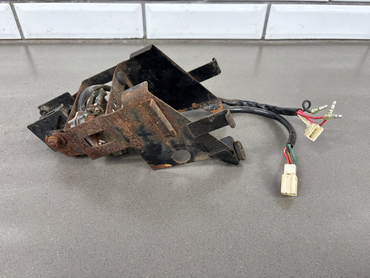 1973 Yamaha RD350 Battery Tray with Voltage Regulator OEM