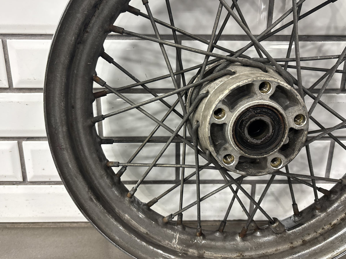 03-07 Harley Softail FL 03-05 FX Rear Wheel 16x3 40 Spoke Chrome 3/4" Axle OEM