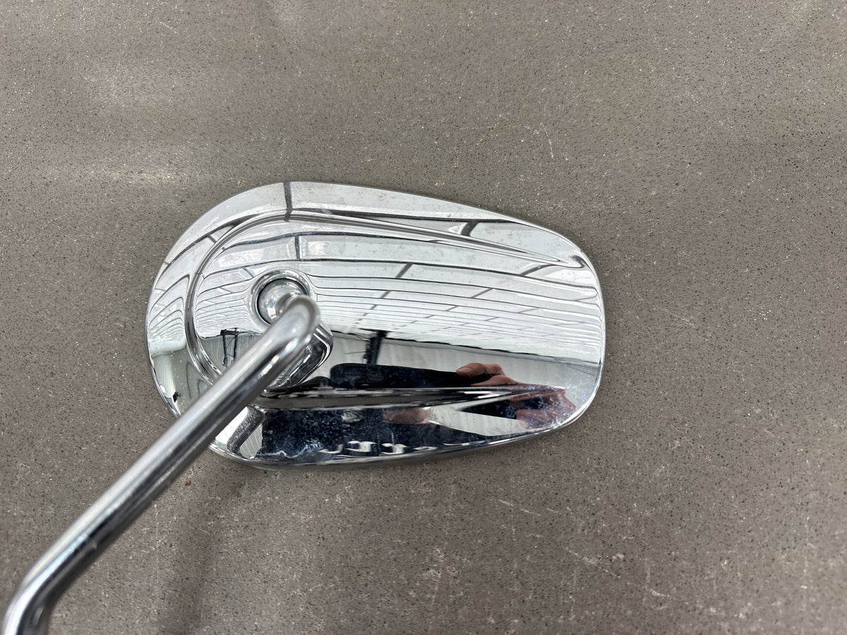 2006 Harley Dyna Super Glide FXDI Left Rear View Mirror Chrome OEM
