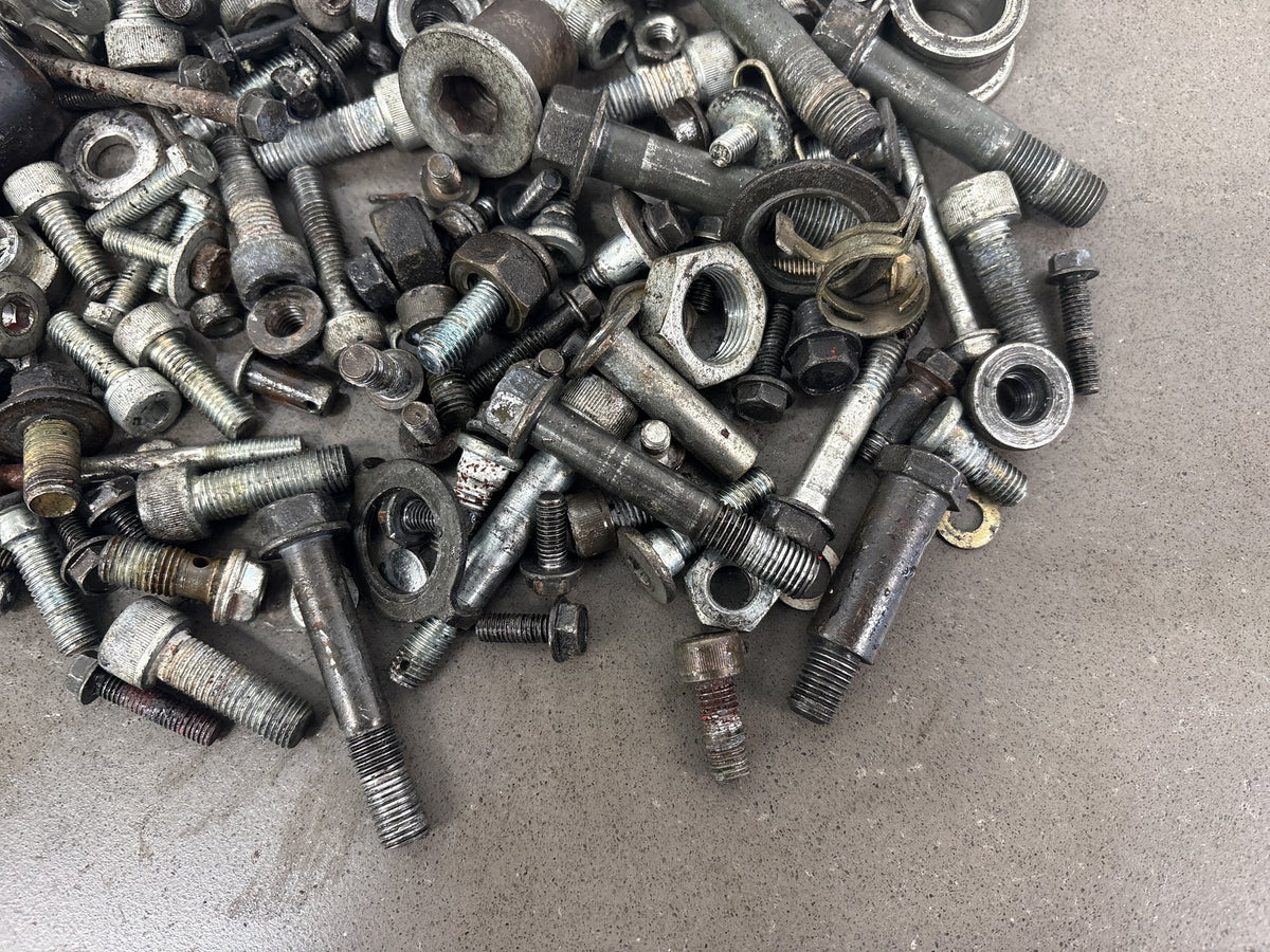 1990-1993 Kawasaki Ninja ZX-11 ZX1100C Hardware Lot Nuts Bolts Clips OEM