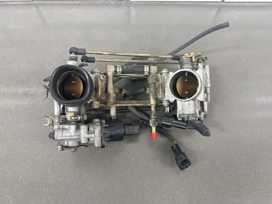 03-09 Suzuki SV650 SV650S Throttle Bodies OEM 13405-17G20 17G30