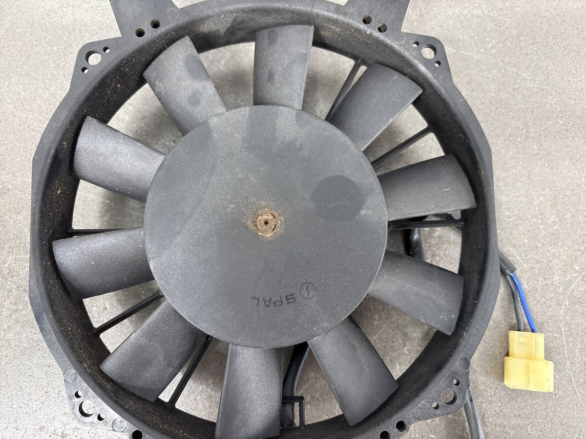 1995 Triumph Daytona 1200 Radiator Cooling Fan Motor with Shroud OEM