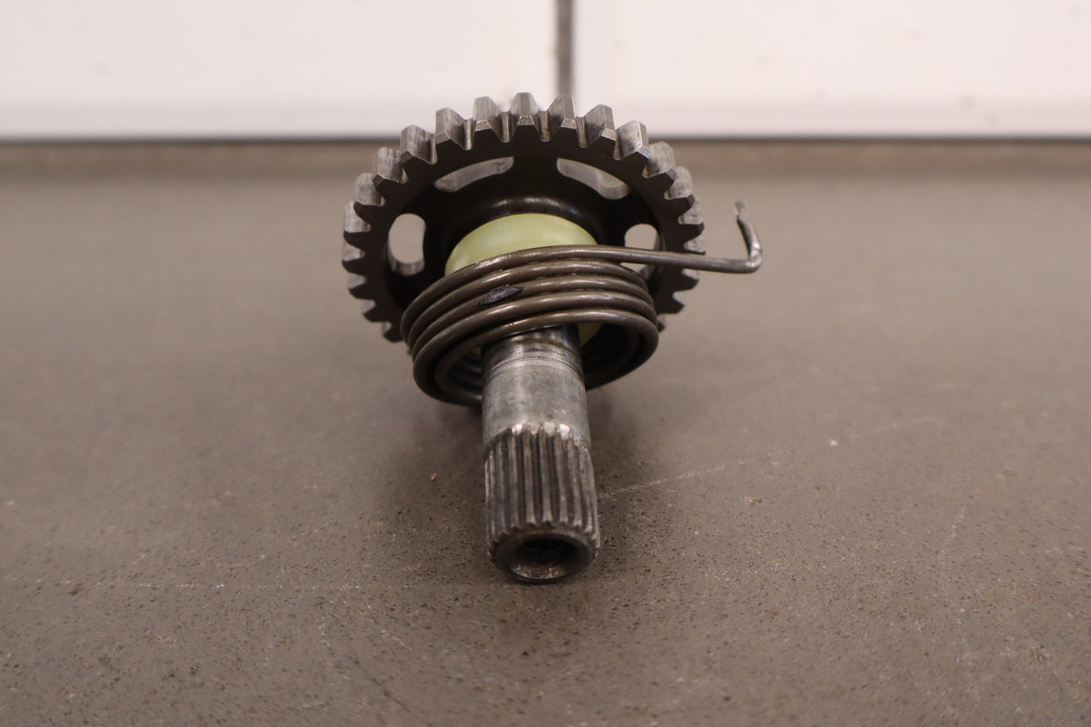 1986 Honda CR125R Kickstart Shaft with Idler Gear OEM 28210-KS6-000
