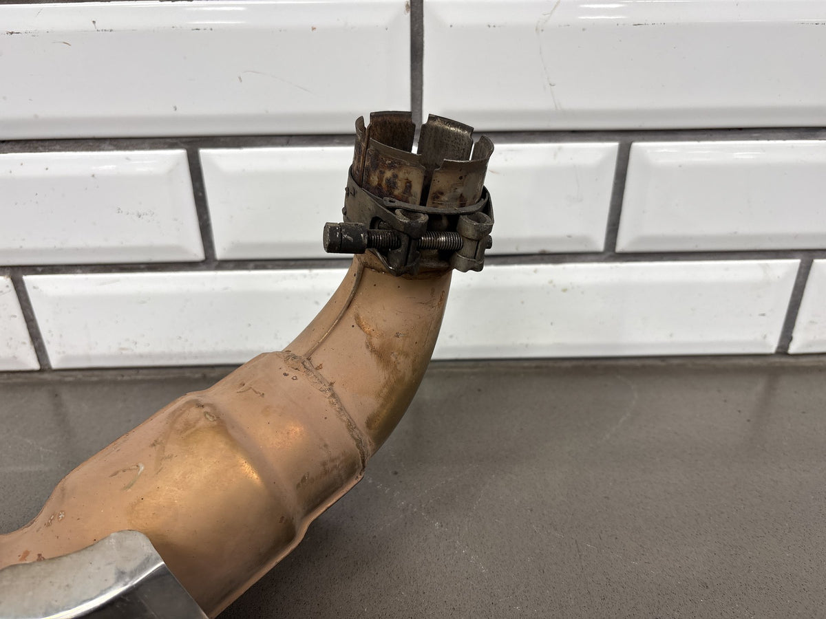 2005-2010 Triumph Sprint ST 1050 Exhaust Mid Link Pipe Cat Heat Shield OEM