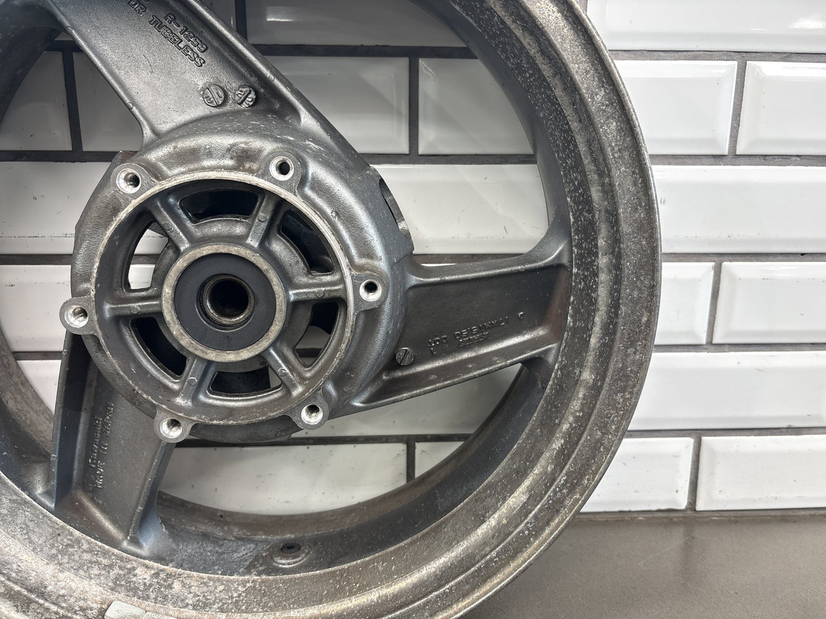 1990-1993 Kawasaki Ninja ZX-11 ZX1100C Rear Wheel Rim 17x5.50 OEM 41073-1464