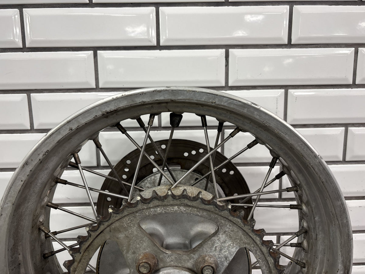 2000 Triumph Tiger 900 T709 Rear Spoke Wheel OEM T2010206