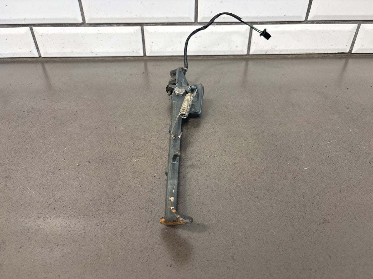 1990-1993 Kawasaki ZX-11 ZX1100C Kickstand Bracket Switch Gray OEM 34024-1249
