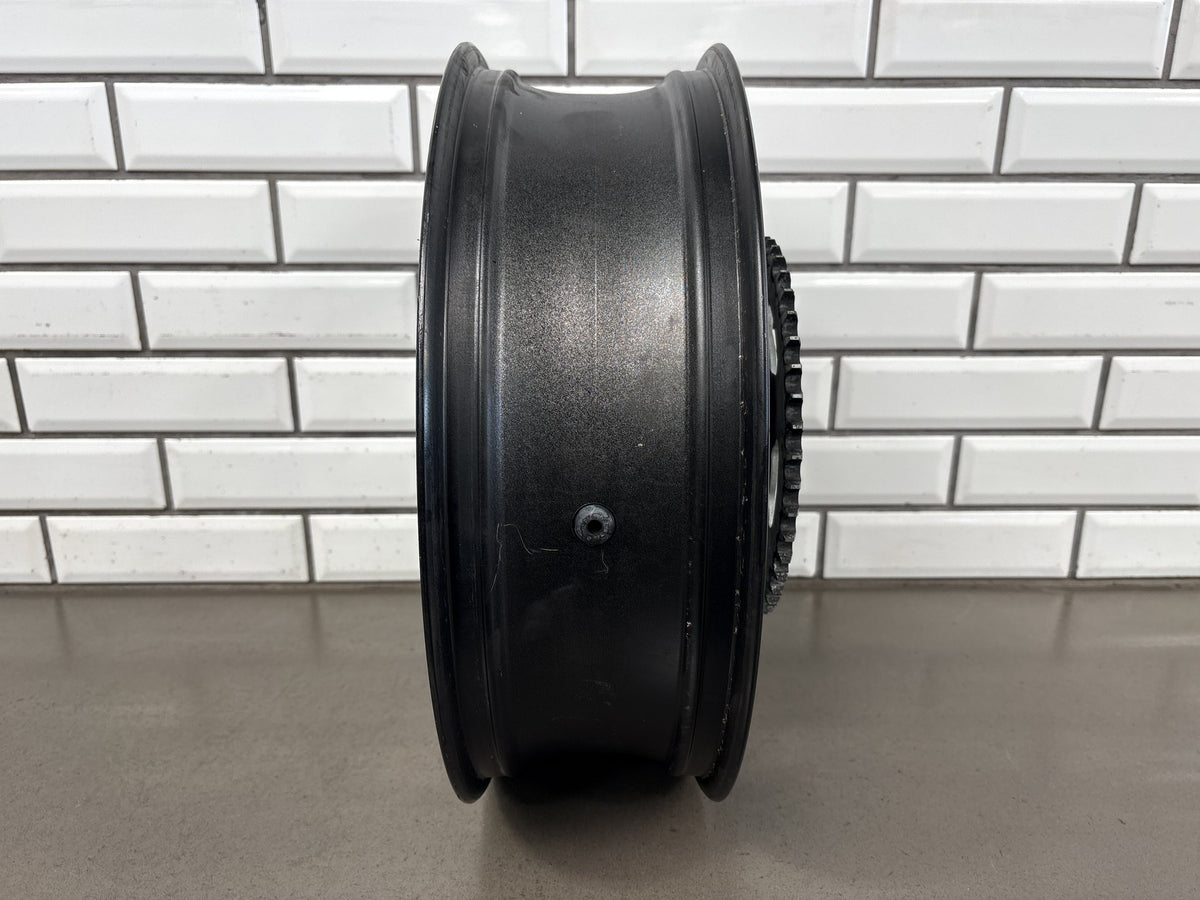 1999-2007 Yamaha YZF600R Rear Wheel Rim 17x5.00 With Sprocket Cush Hub Black OEM