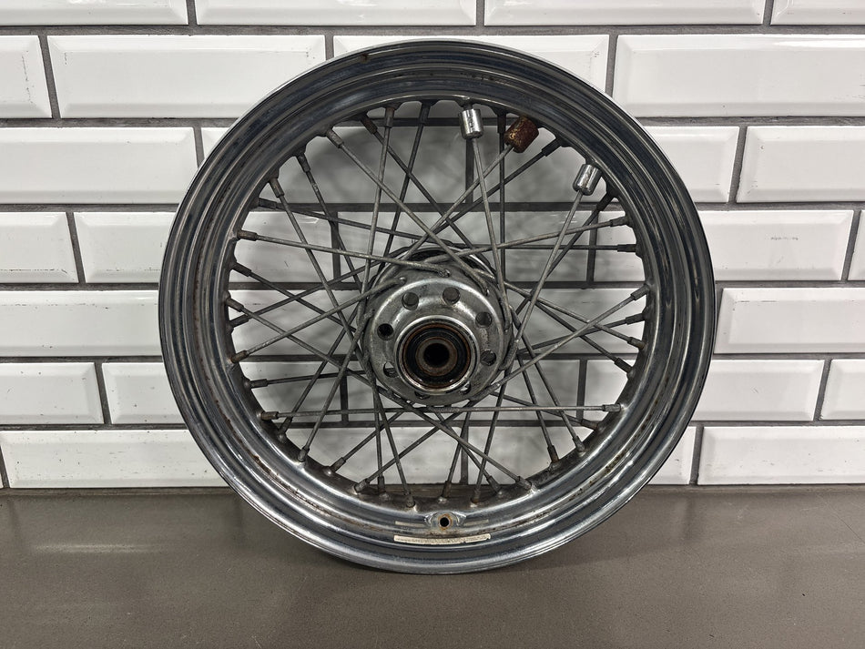 01-16 Harley Davidson Heritage Softail Classic OEM Front Wheel Laced