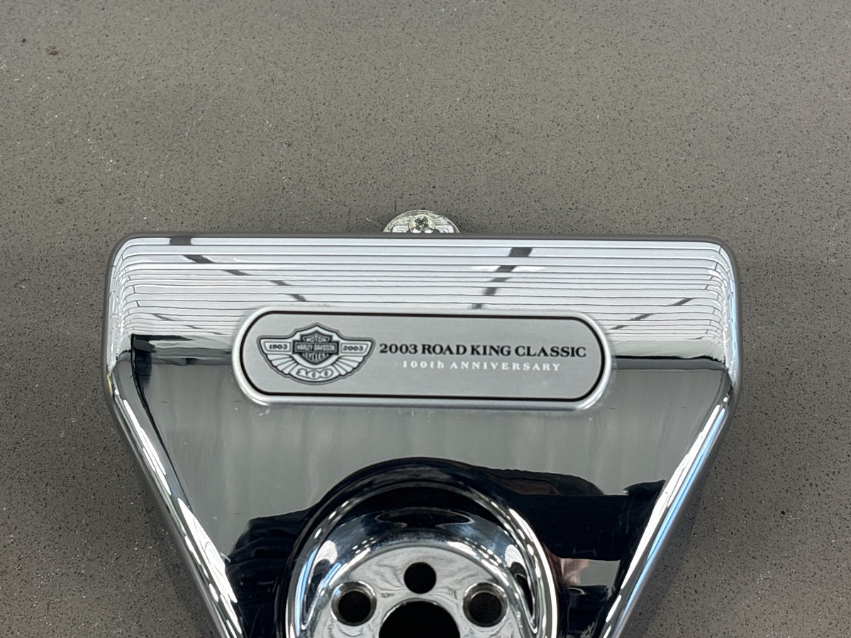 2003 Harley Road King FLHRCI 100th Anniversary Handlebar Cover OEM 67866-03