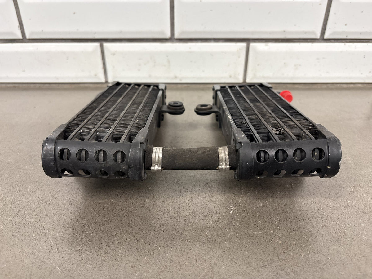 2004-2010 Aprilia RSV 1000 R Oil Coolers Pair OEM Tested Low Mileage