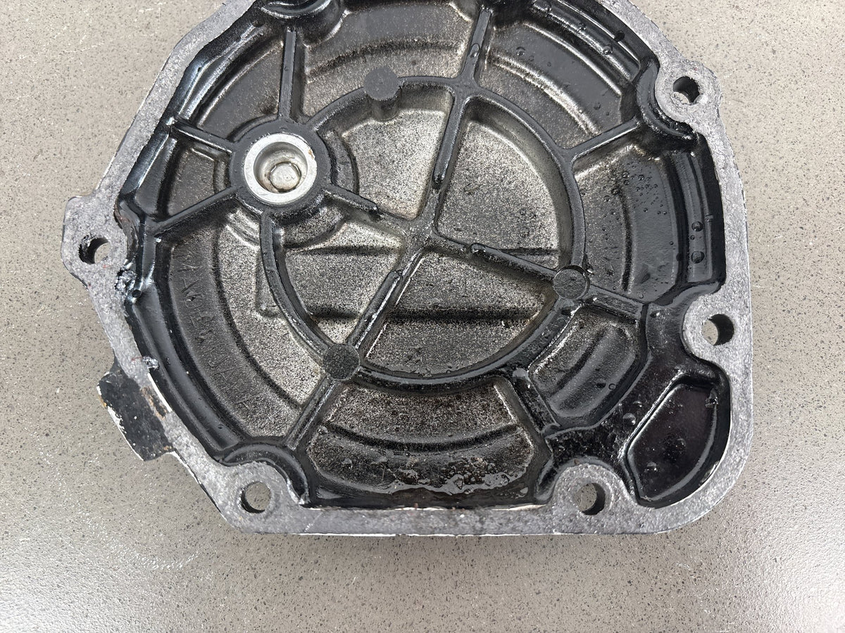 1990-2001 Kawasaki ZX-11 ZX1100C ZX1100D Left Engine Cover Black OEM 14024-1721