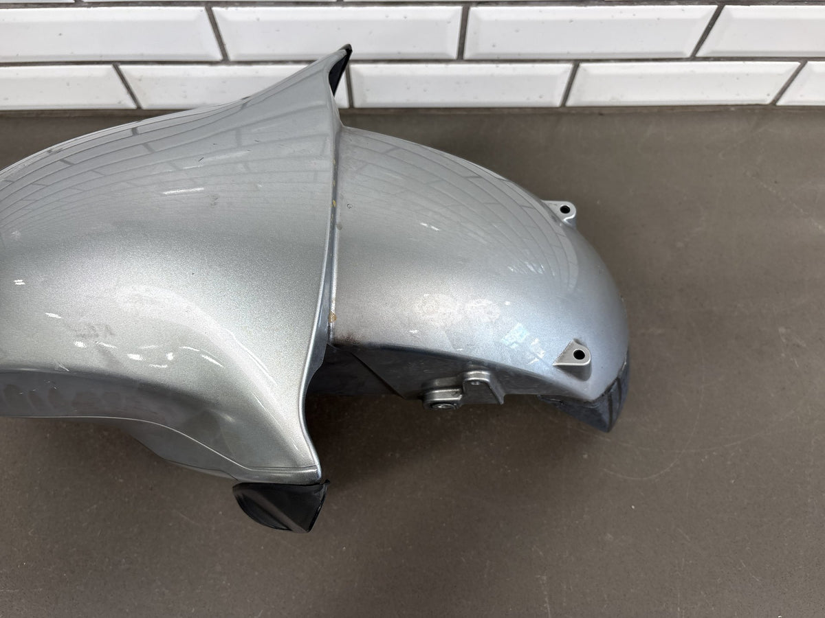 2010-2014 Kawasaki Concours 14 ZG1400 Front Fender Silver 35004-0155-17M