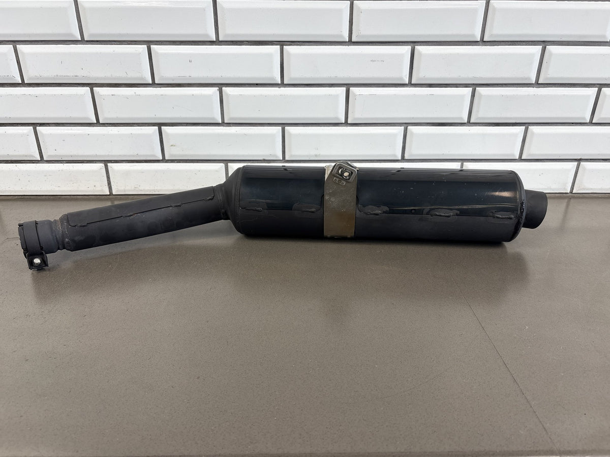 1999-2007 Yamaha YZF600R Muffler Silencer Black w/ Link Pipe Scratched OEM