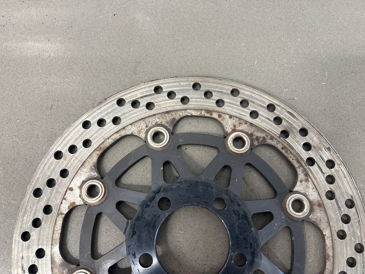 1990-1991 Kawasaki ZX-11 ZX1100C Left Front Brake Disc Rotor OEM 41080-1284-FF