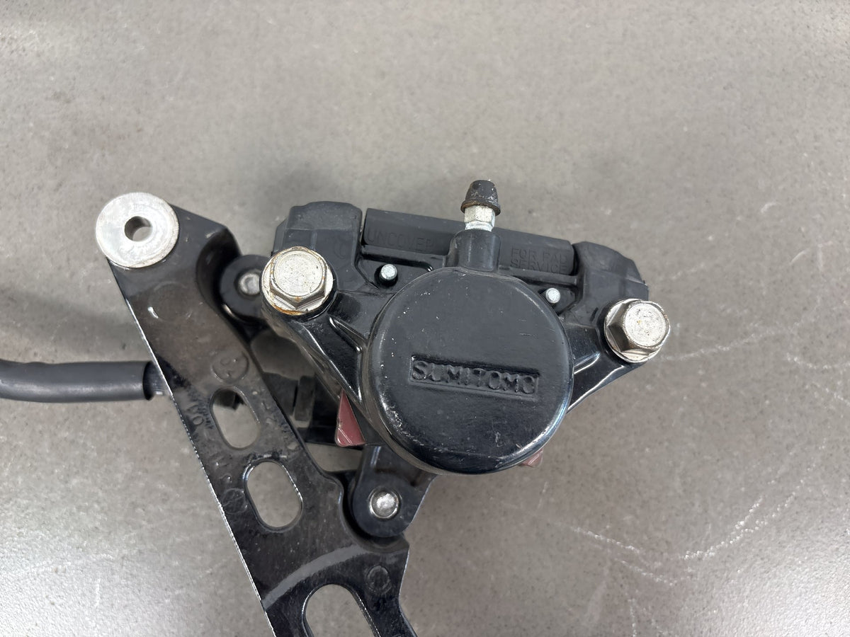 1999-2007 Yamaha YZF600R Rear Brake Caliper w/ Bracket Hose Pads Sumitomo OEM