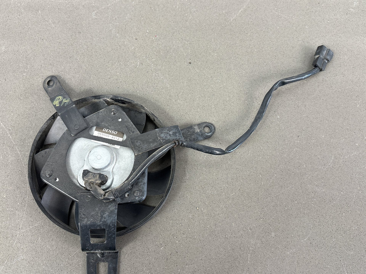 2006-2011 Yamaha FJR1300A Radiator Cooling Fans Pair Black OEM 3P6-12405-00-00