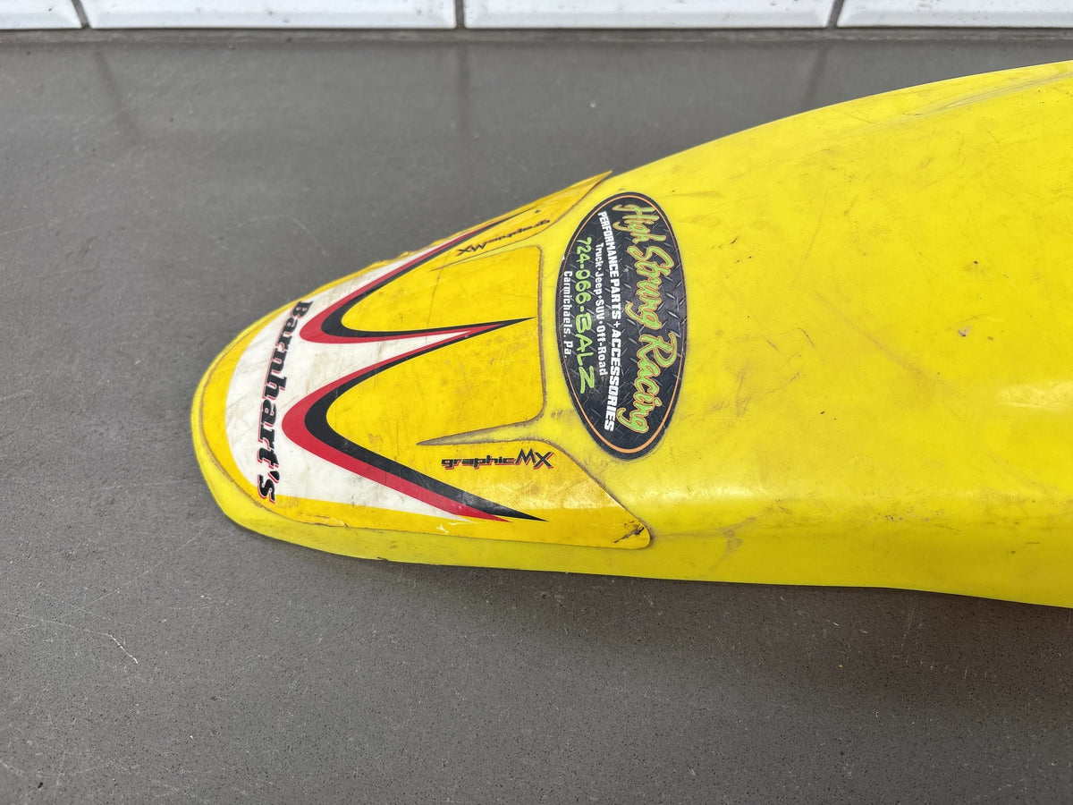 2000-2007 Suzuki DRZ400E DRZ400 Rear Fender Yellow OEM