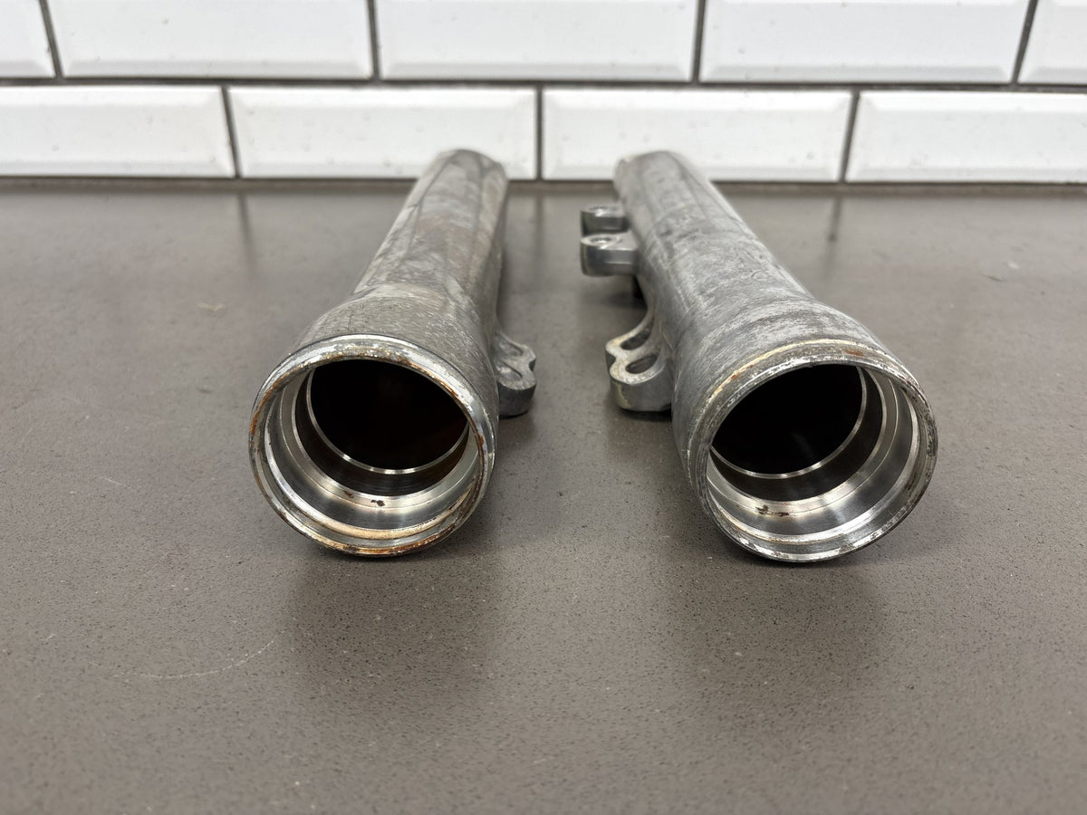 2006-2017 Harley-Davidson Dyna 49mm Front Fork Lowers Sliders 45947-06 45948-06