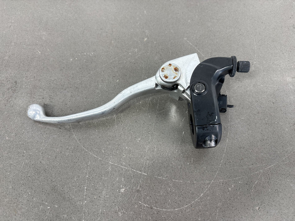 17-25 Kawasaki Ninja 650 EX650 Clutch Lever Perch & Switch (Silver) 46092-0569
