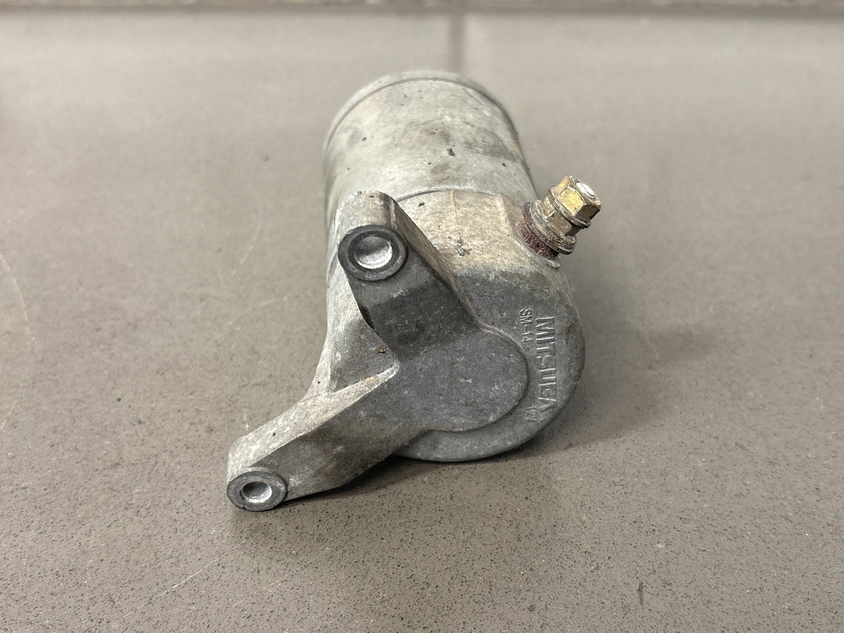 2003-2009 Suzuki SV650 Starter Motor (Silver) OEM 31100-19F00 31100-19F10
