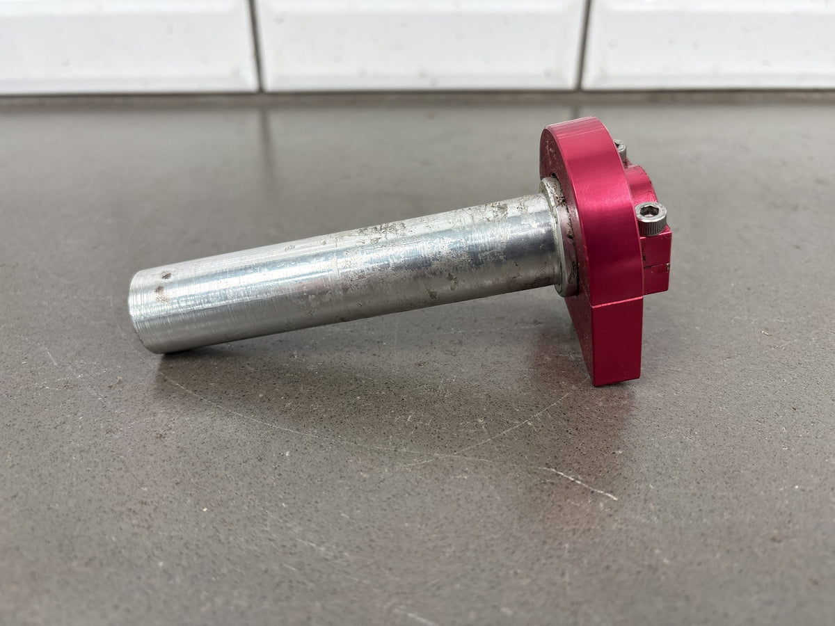 Trail Bikes Red Quarter Turn Billet Throttle - Z50/XR50/CRF50/XR70/CRF70/CRF110