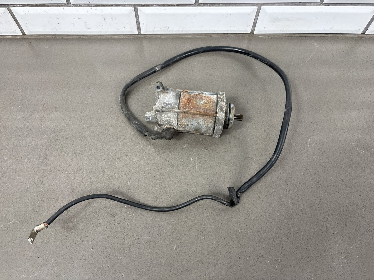 2002 Honda Interceptor 800 VFR800 Starter Motor With Starter Cable OEM