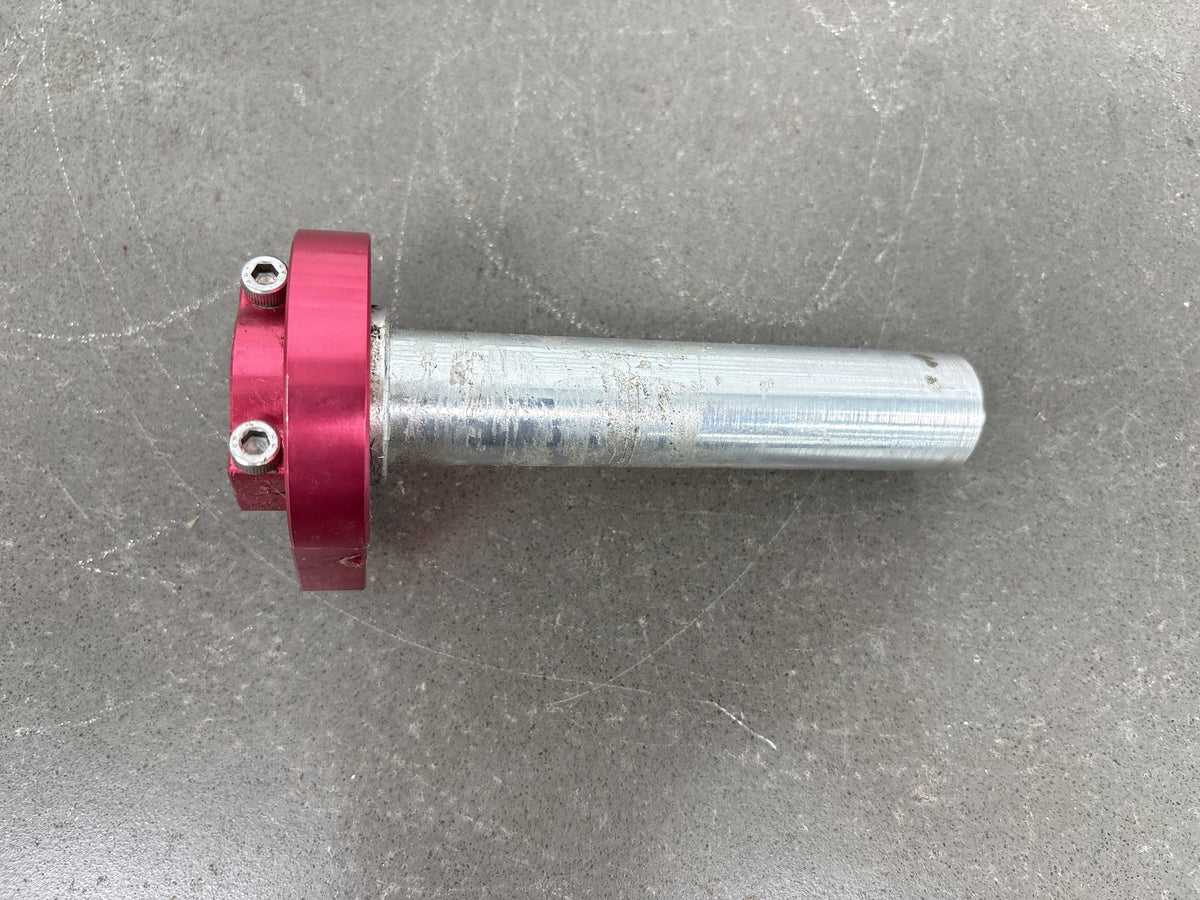 Trail Bikes Red Quarter Turn Billet Throttle - Z50/XR50/CRF50/XR70/CRF70/CRF110