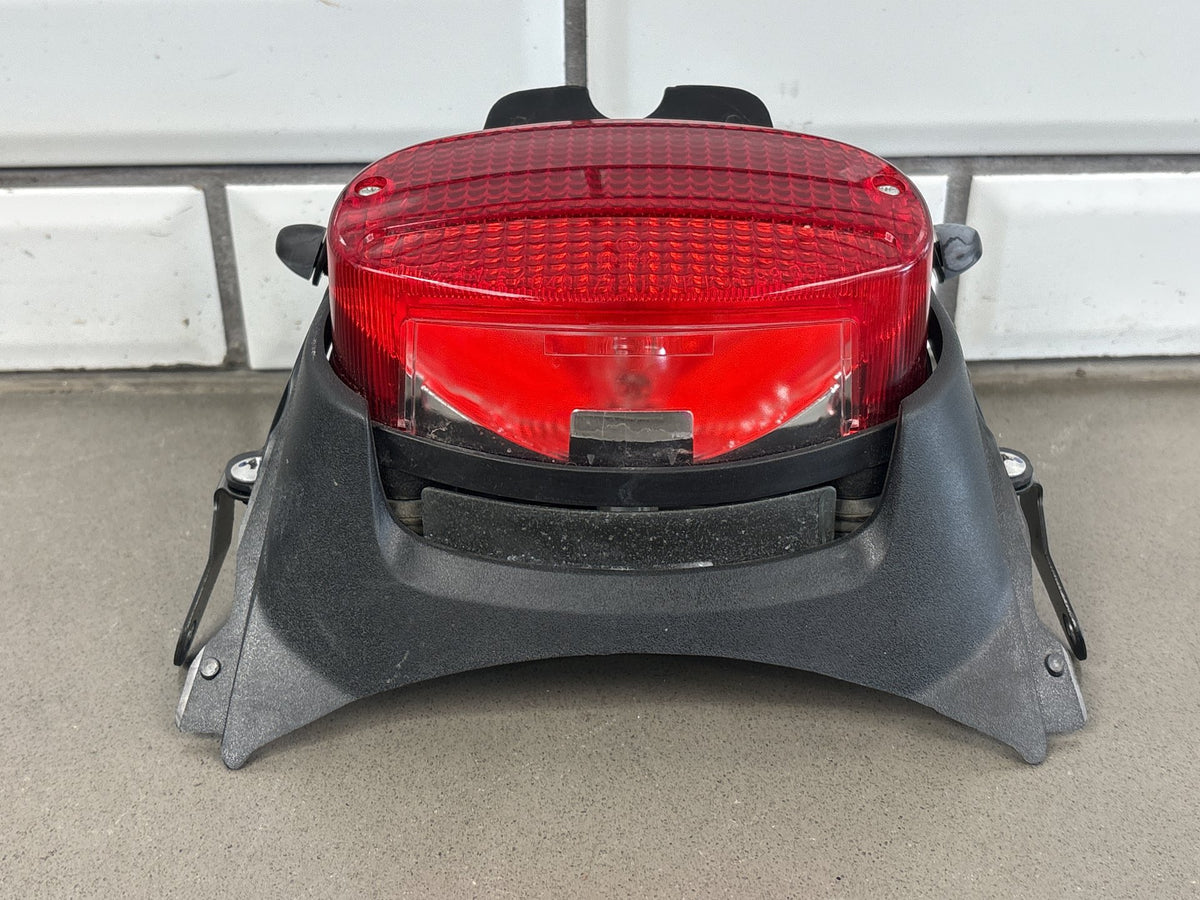1999-2007 Yamaha YZF600R Tail Light Brake Light w/ Bracket Trim Red Lens OEM