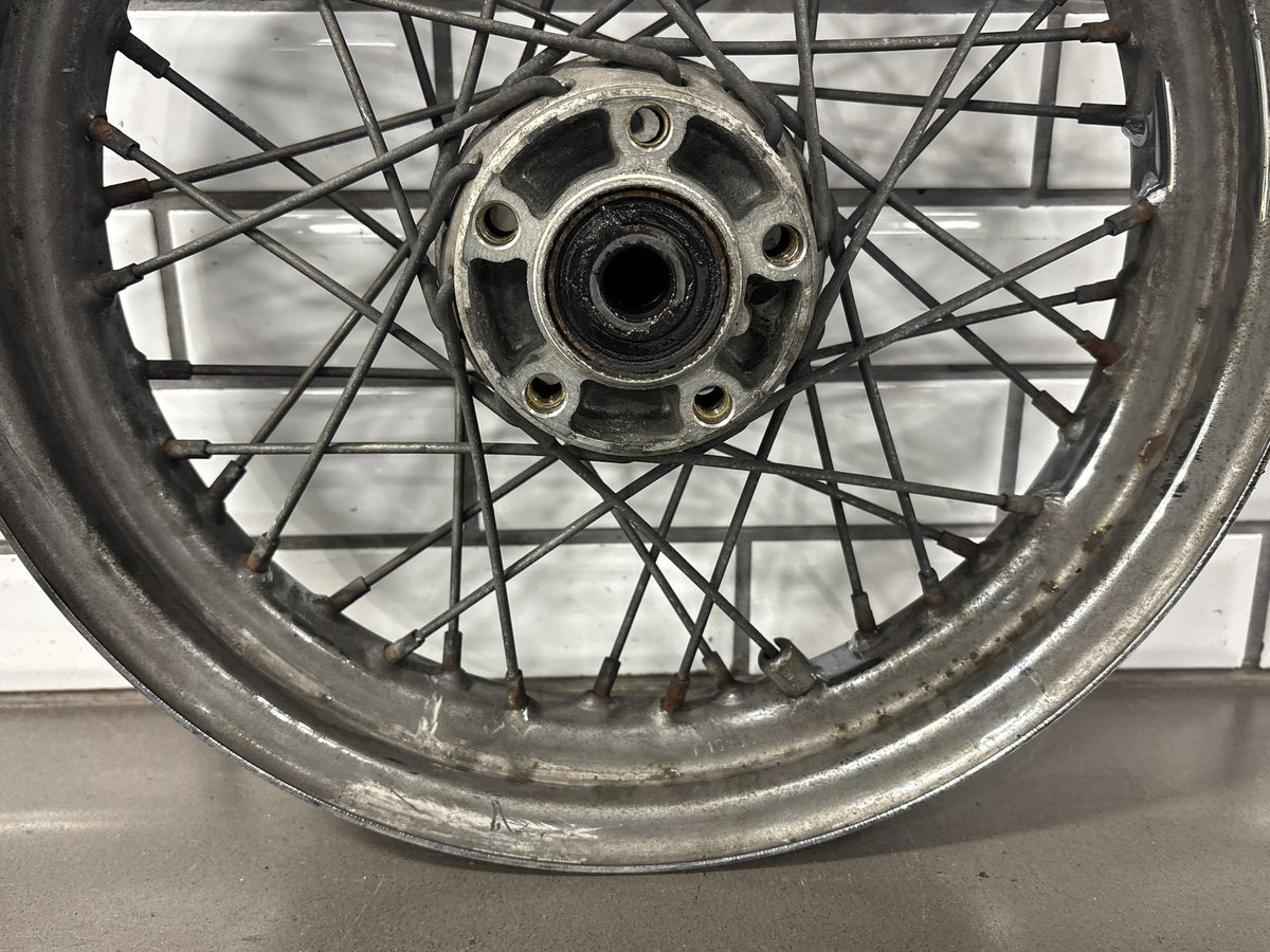 03-07 Harley Softail FL 03-05 FX Rear Wheel 16x3 40 Spoke Chrome 3/4" Axle OEM
