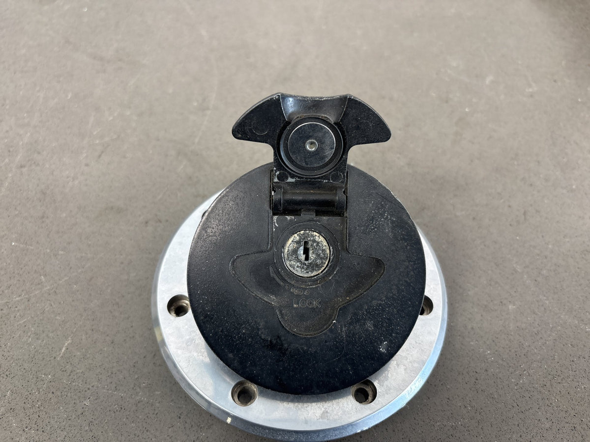 1990-1993 Kawasaki ZX-11 ZX1100C Lockset Ignition Switch Gas Cap Seat Lock Key