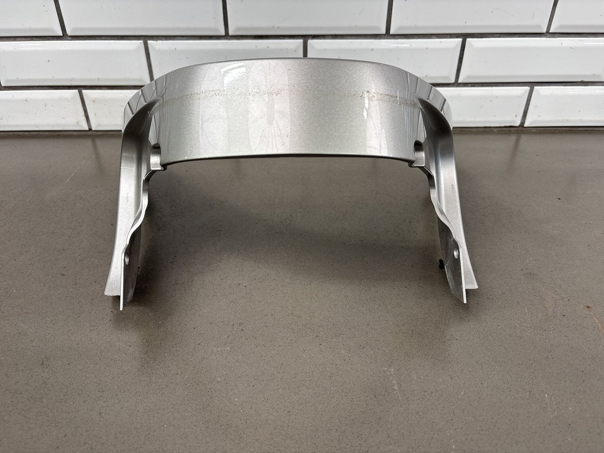 2006-2011 Yamaha FJR1300 Fuel Tank Front Cover Panel Silver OEM 3P6-24129-00-P0