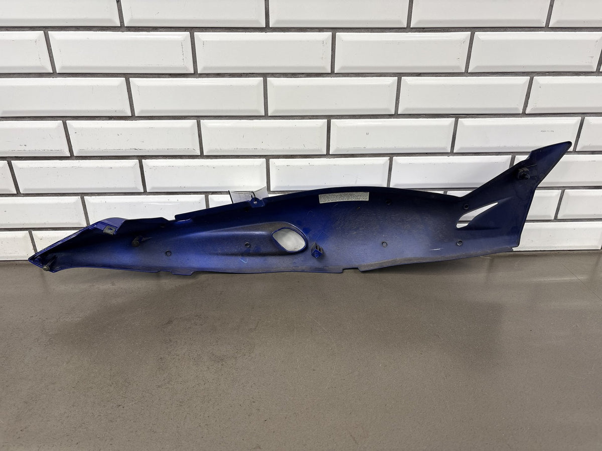 1999-2007 Yamaha YZF600R Tail Fairing Set Left Right Center Cowl Blue OEM