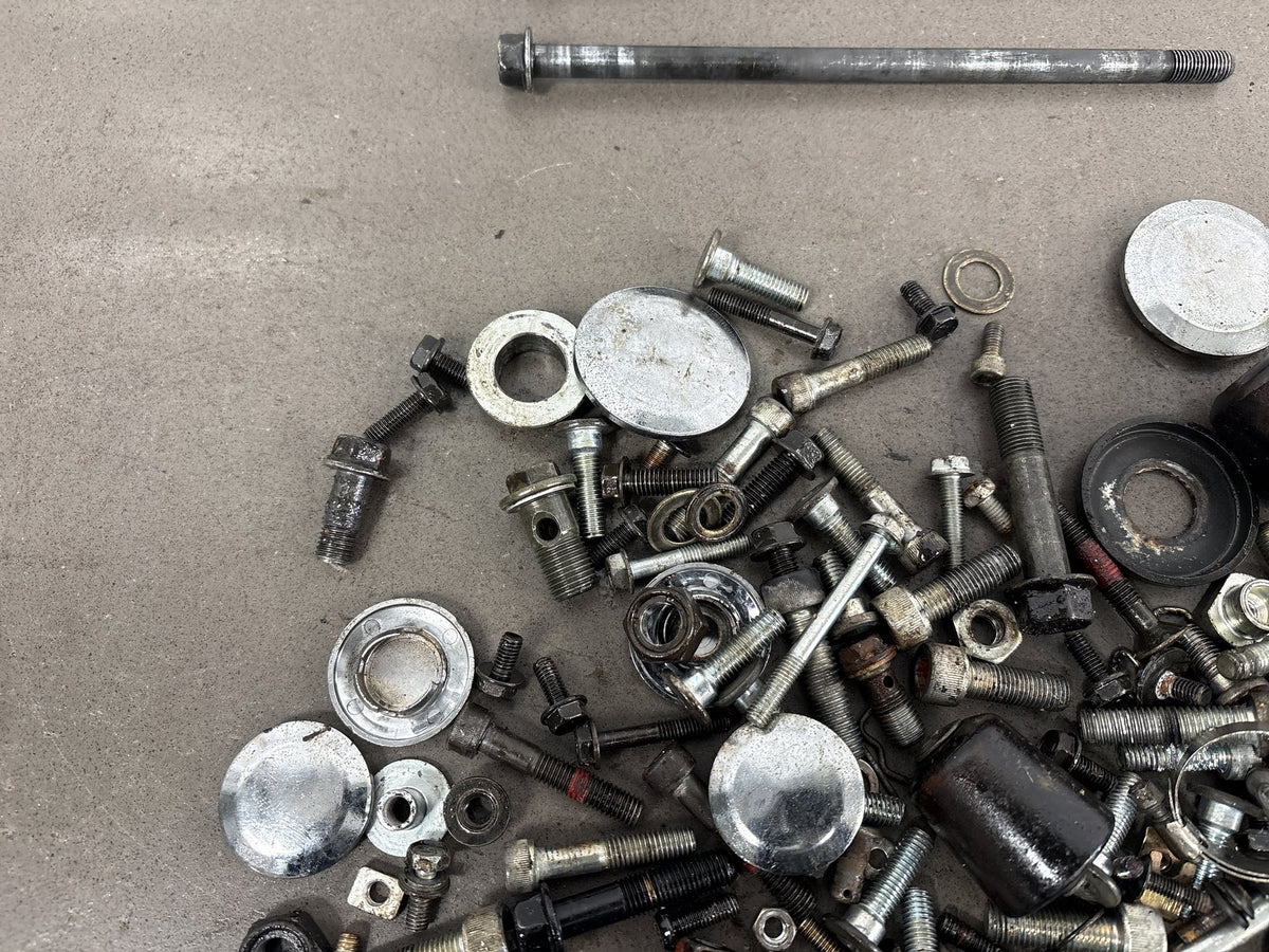 1990-1993 Kawasaki Ninja ZX-11 ZX1100C Hardware Lot Nuts Bolts Clips OEM