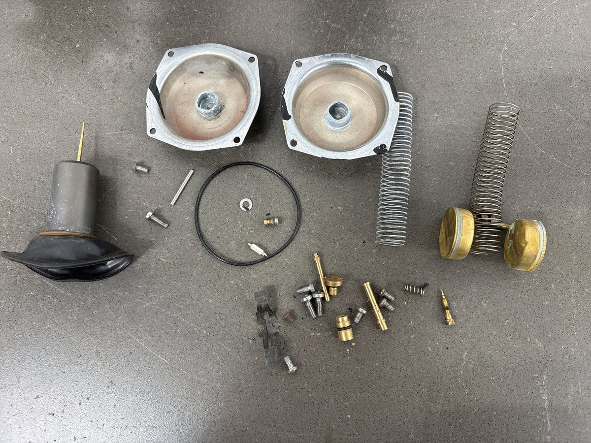 1971 Honda CL350 Carburetors Lot of 3 with Rebuild Parts OEM