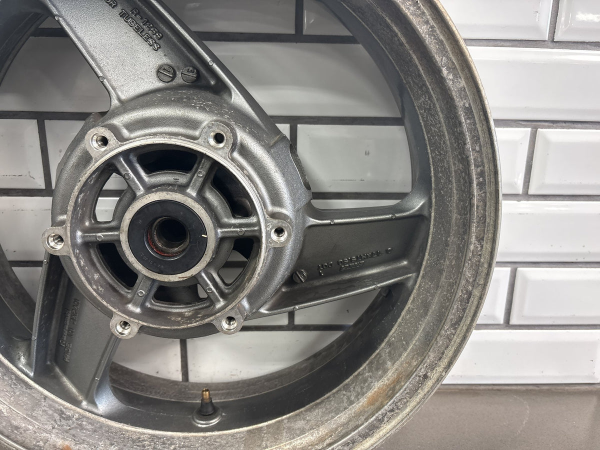 1990-1993 Kawasaki Ninja ZX-11 ZX1100C Rear Wheel Rim 17x5.50 OEM 41073-1464