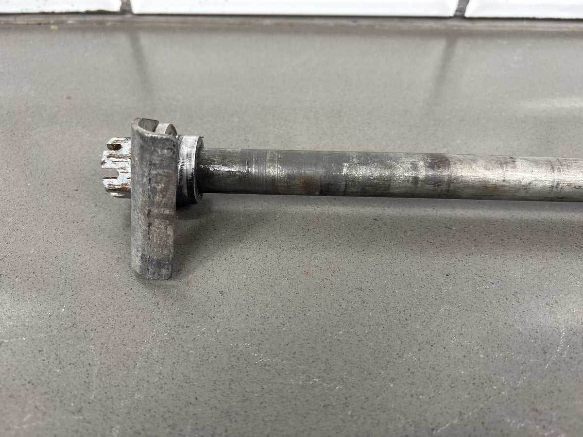 2005-07 Suzuki SV650 Rear Axle With Chain Adjusters Nut OEM 64711-17G10