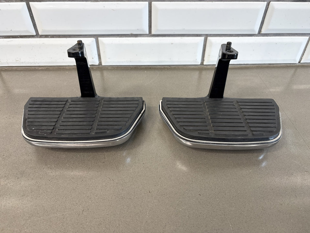 1993-2026 Harley Touring FLHR FLHT FLTR Passenger Floorboards Pair OEM 50613-91A