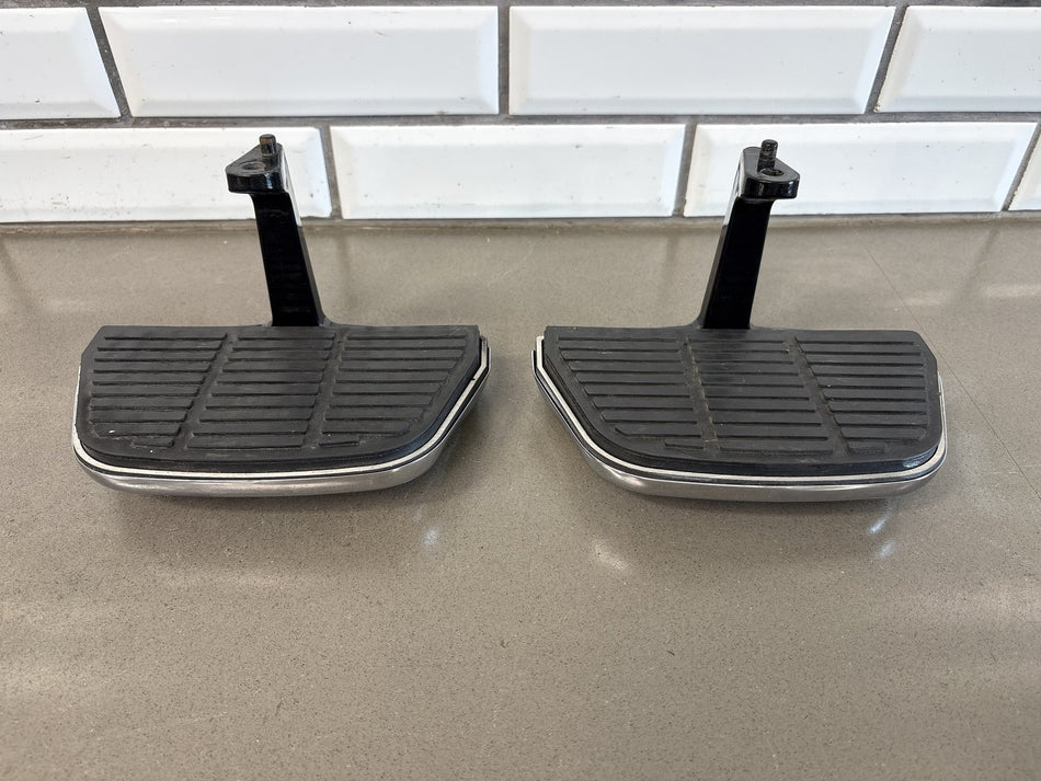 1993-2026 Harley Touring FLHR FLHT FLTR Passenger Floorboards Pair OEM 50613-91A