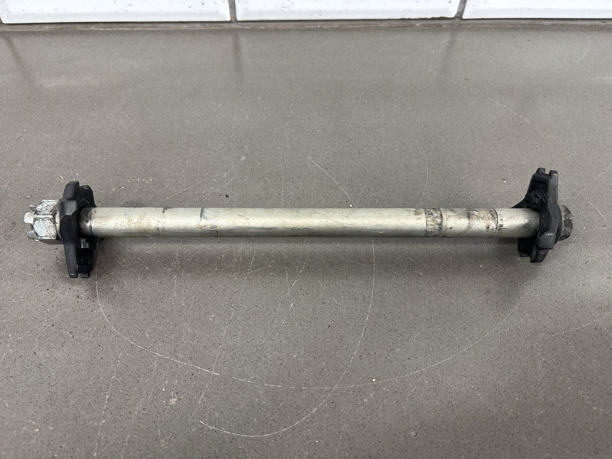 17-25 Kawasaki Ninja 650 EX650 Rear Axle With Chain Adjusters 41068-0617