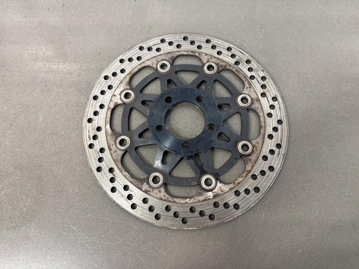 1990-1991 Kawasaki ZX-11 ZX1100C Left Front Brake Disc Rotor OEM 41080-1284-FF