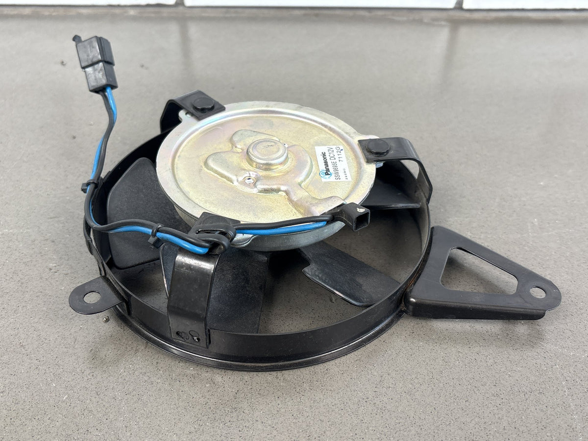 1999-2007 Yamaha YZF600R 3K Mile Radiator Cooling Fan with Bracket Panasonic OEM